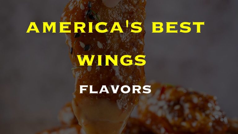 america's best wings flavors