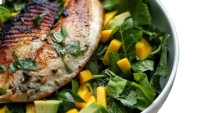 Grilled Tilapia Fish Salad