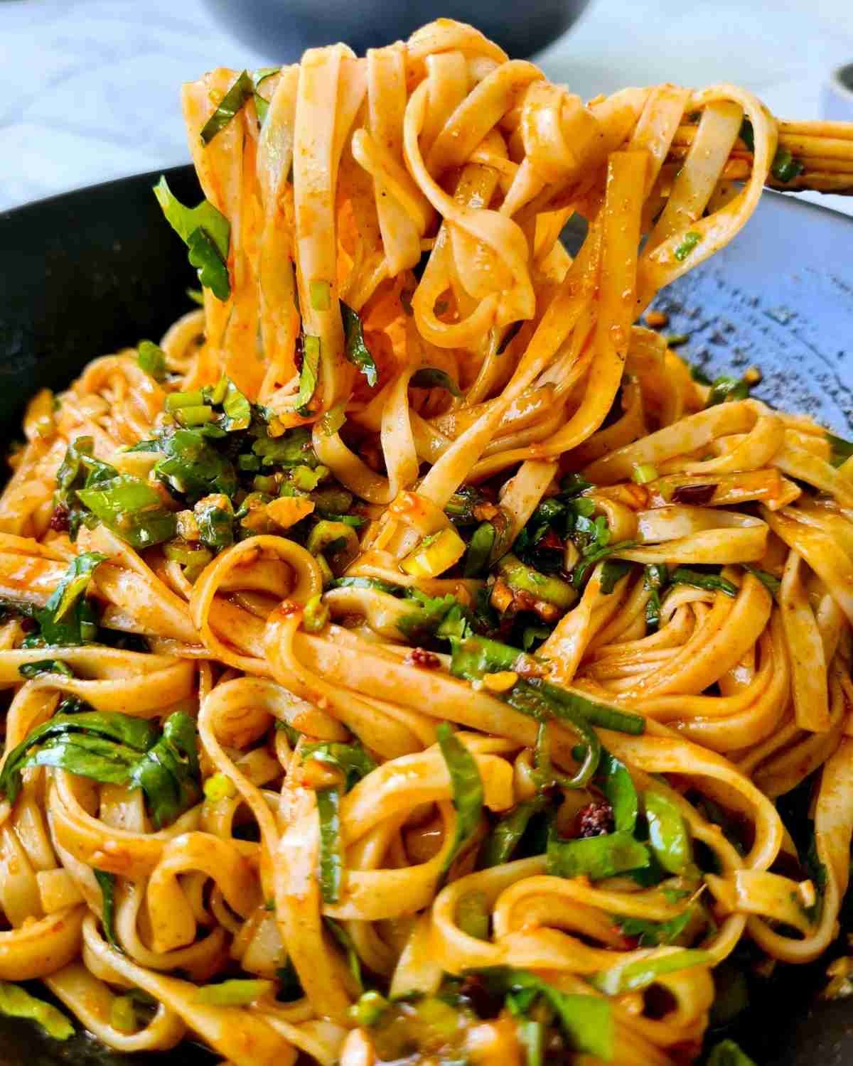 Chilli garlic noodles