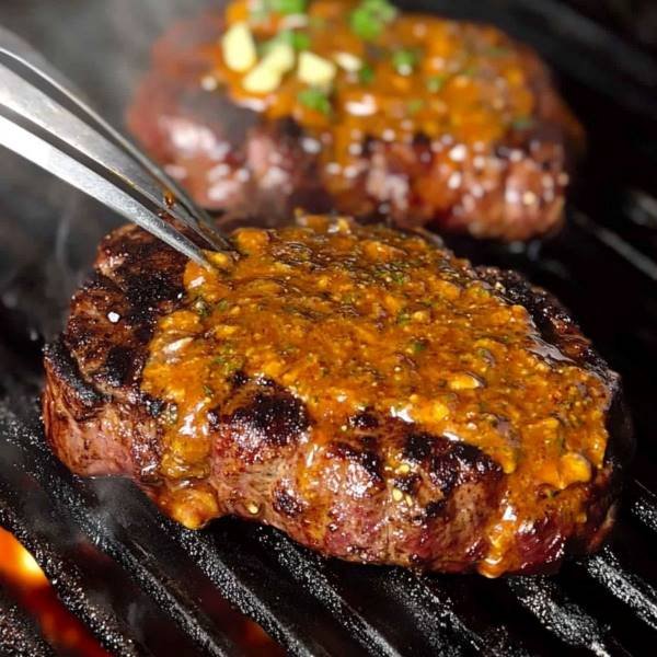 Sizzling-Cowboy-Butter-Steak-Recipe