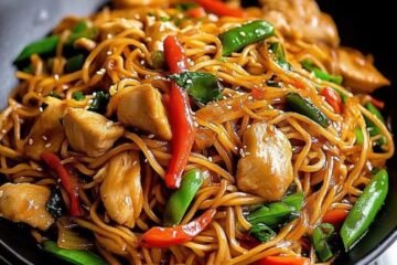 easy chicken lo mein recipe