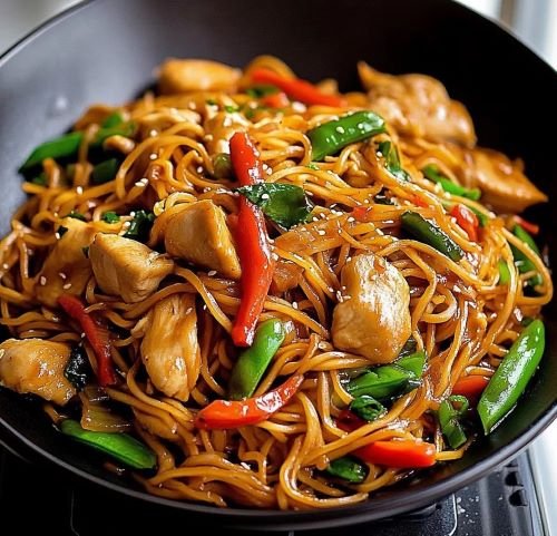 easy chicken lo mein recipe