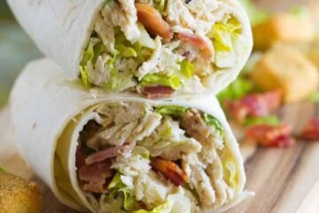 Chicken Caesar Wraps