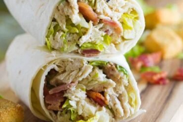 Chicken Caesar Wraps