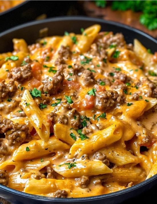 Creamy Beef Pasta