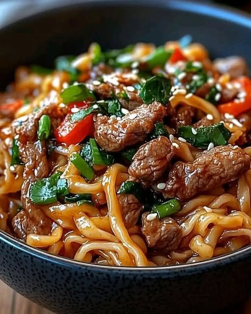 Hoisin Beef Noodles
