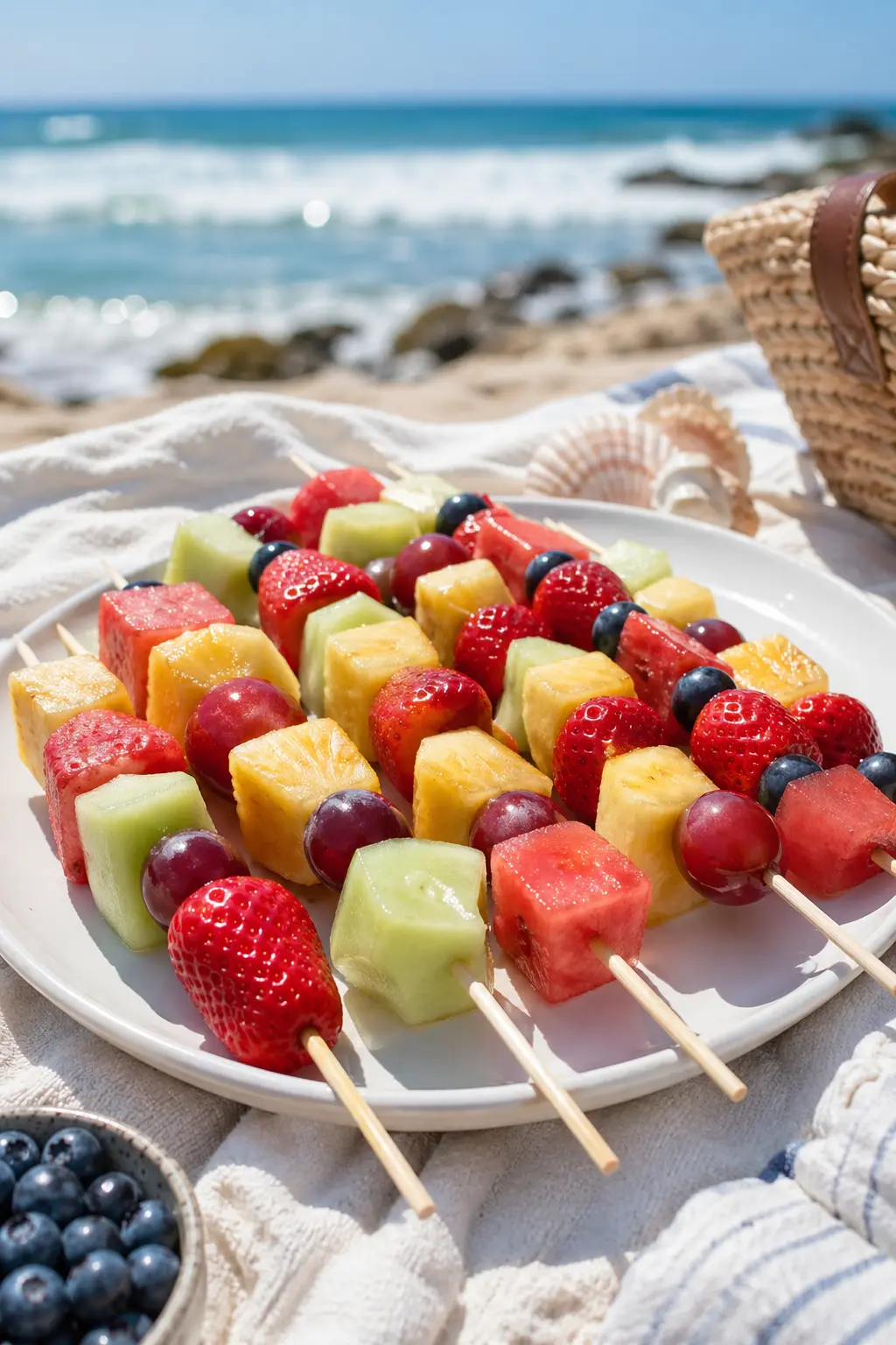 Fresh Fruit Skewers