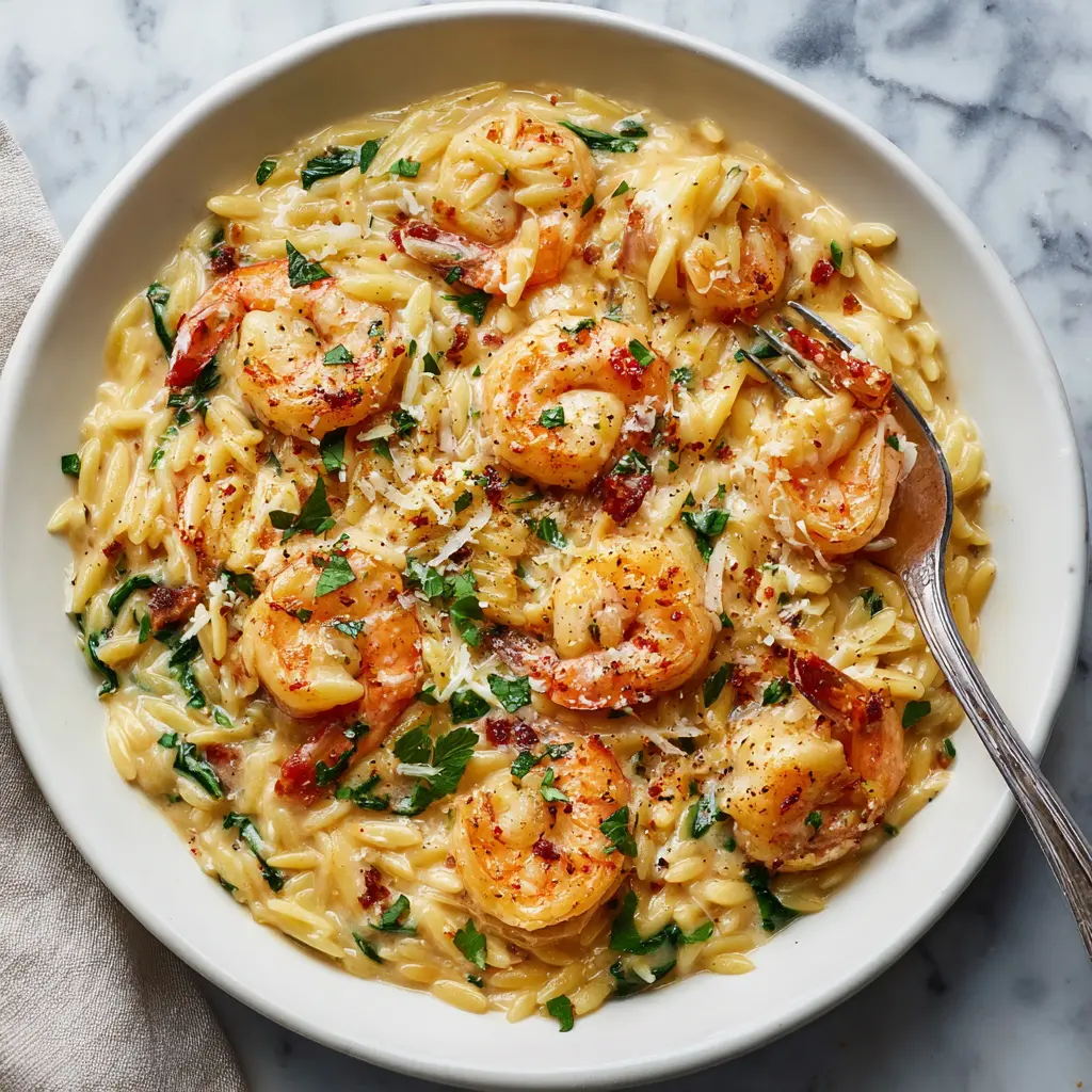 Easy Shrimp Orzo Recipe