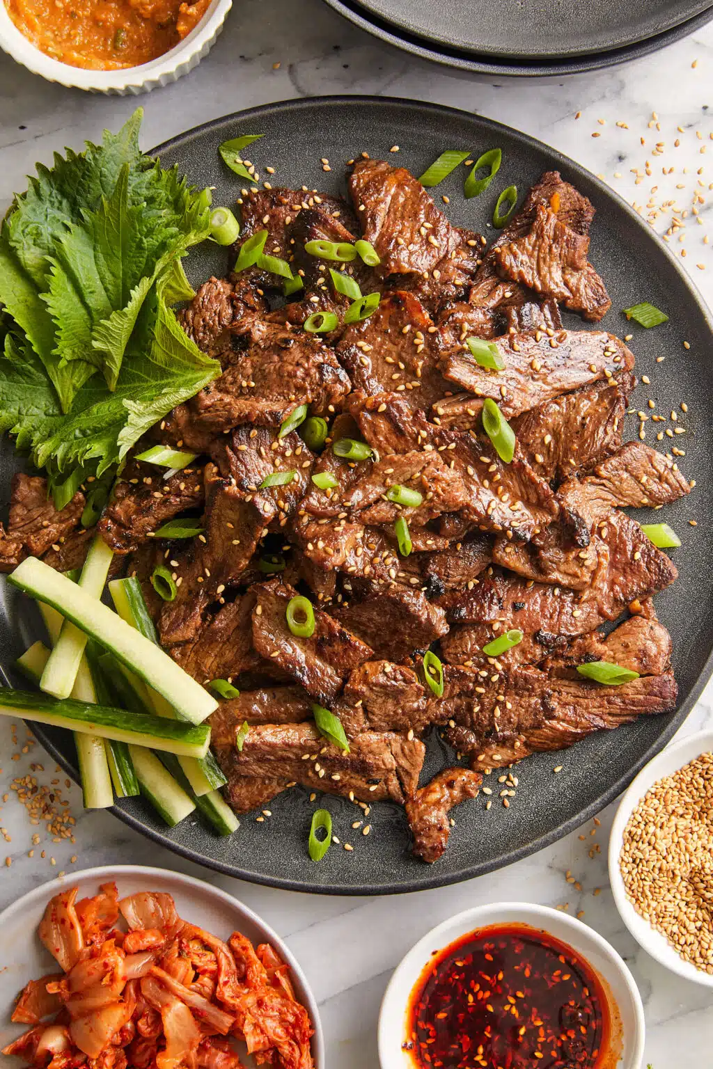 Korean beef bulgogi