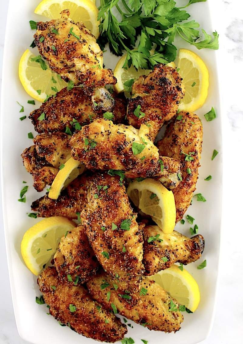 Lemon Pepper Chicken Wings