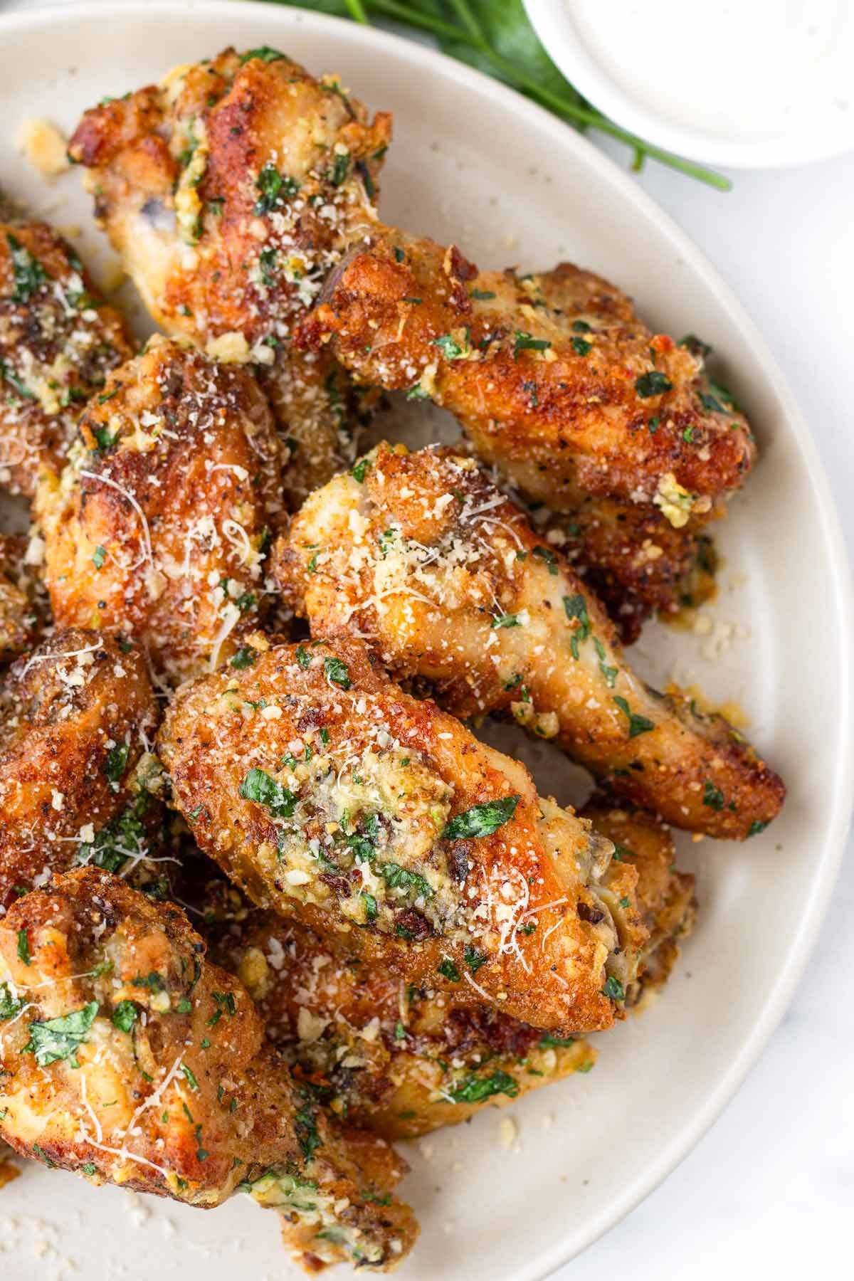 garlic parmesan wings